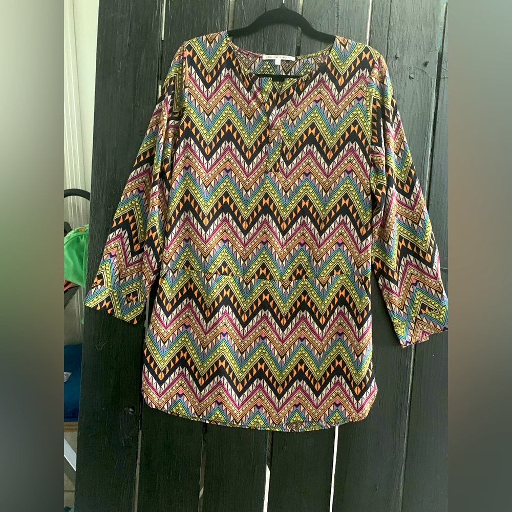 🖤Collective Concepts Hippie BOHO mini Dress Vintage🖤‎